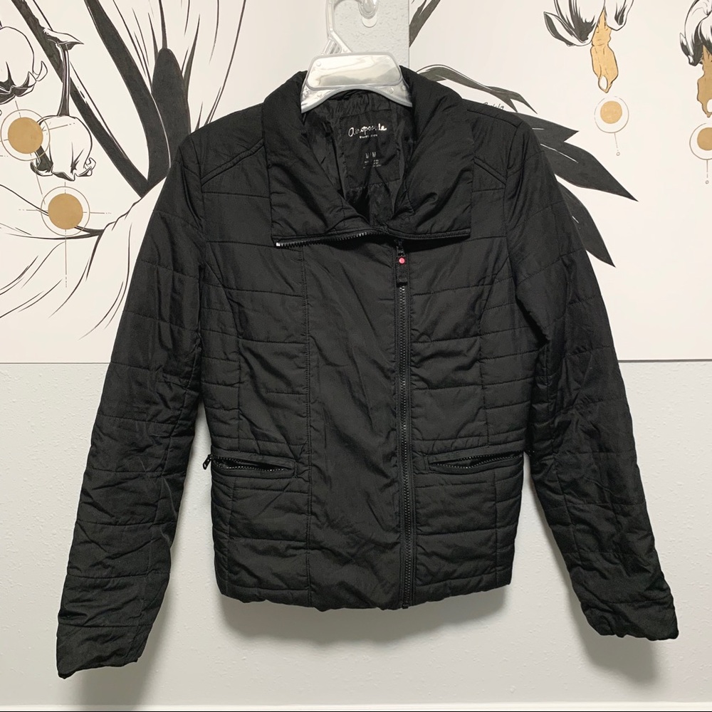 Asymmetrical Zip-Up Puffer | Aeropostale